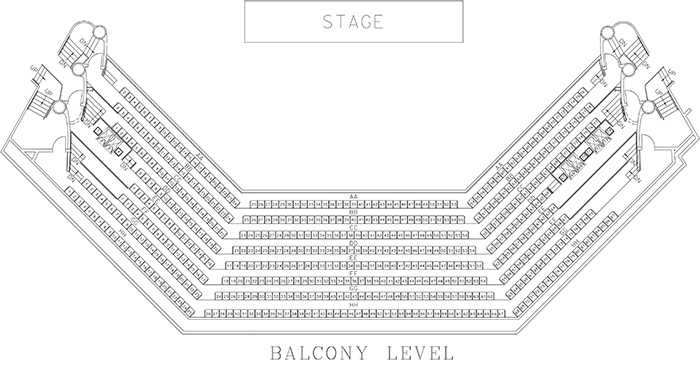 Collins Center For The Arts Seating Chart