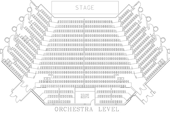 Collins Center For The Arts Seating Chart