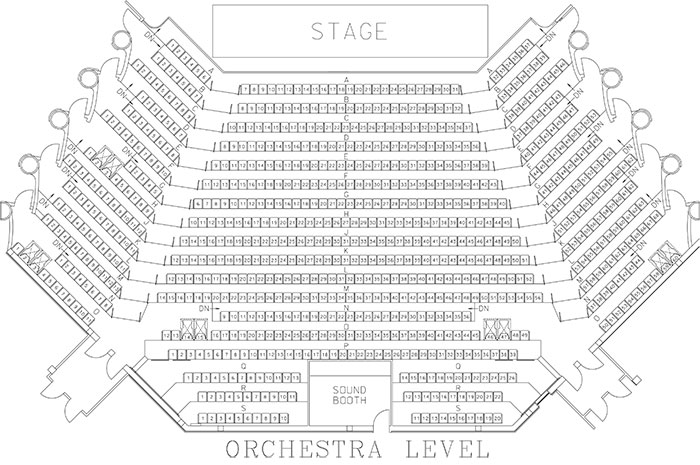 Collins Center For The Arts Seating Chart - Seating Chart Collins...